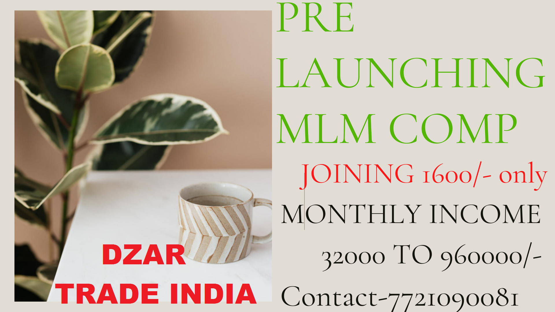 Pre Launching MLM Company